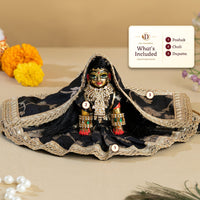 Swarnim Ratri Bal Radharani Poshak