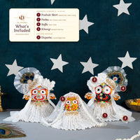 Shwet Chandrika Jagannath Ji Poshak Set