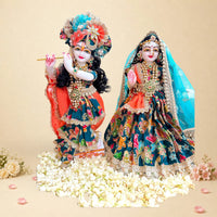 Maharas Neelambari Kali Poshak