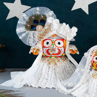 Shwet Chandrika Jagannath Ji Poshak Set