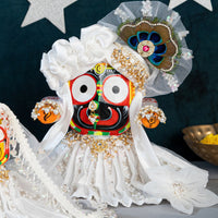 Shwet Chandrika Jagannath Ji Poshak Set