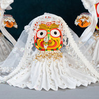 Shwet Chandrika Jagannath Ji Poshak Set
