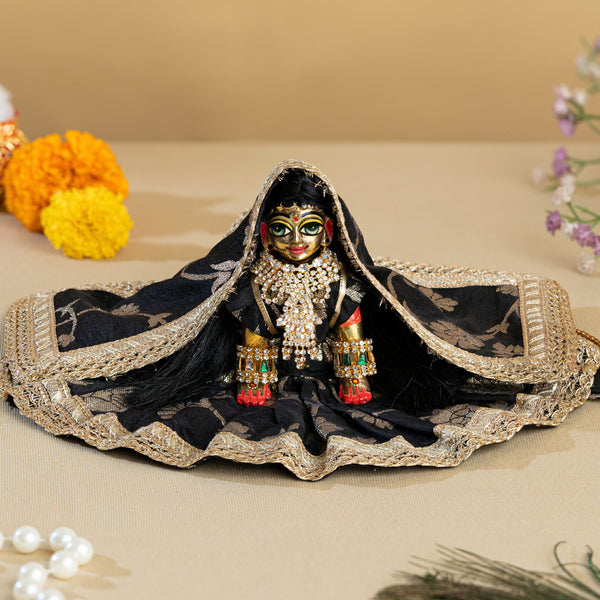 Swarnim Ratri Bal Radharani Poshak